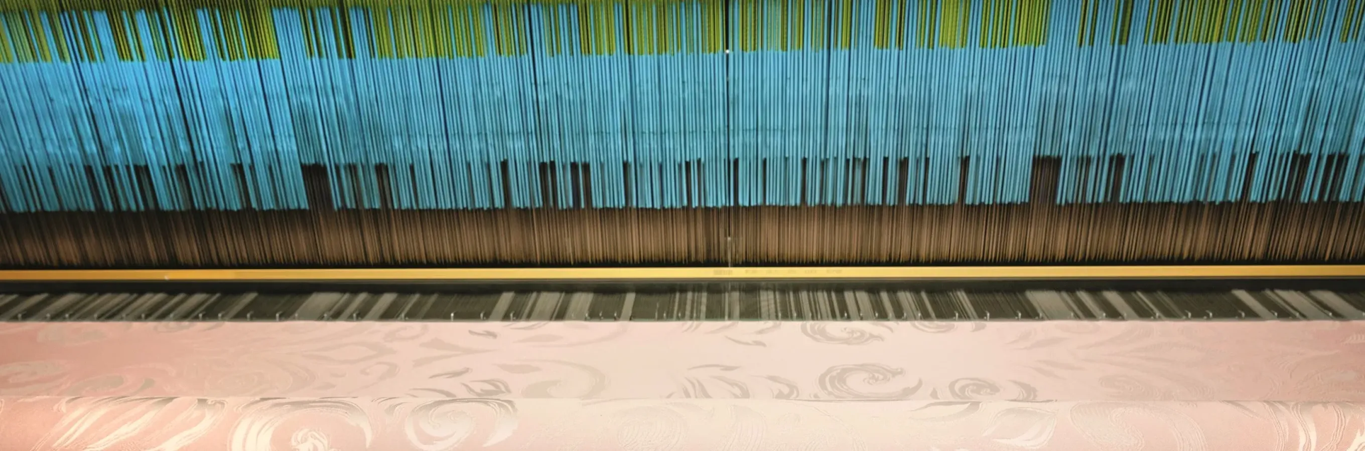 Frette’s double jacquard loom