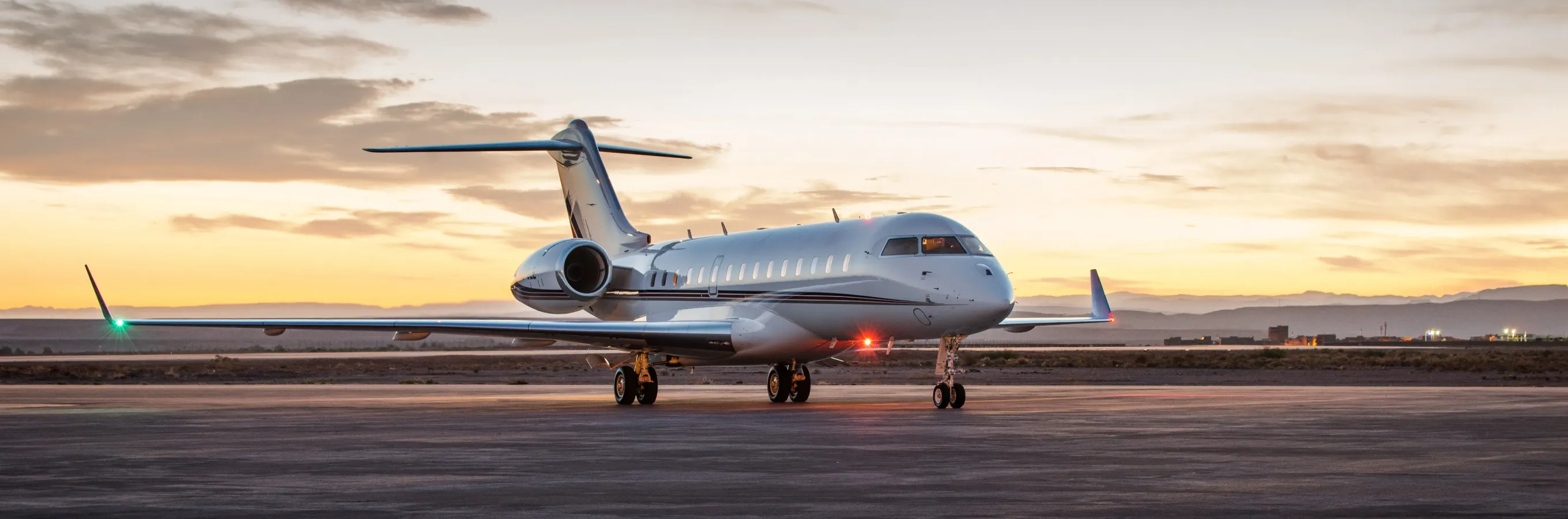 On the runway with NetJets