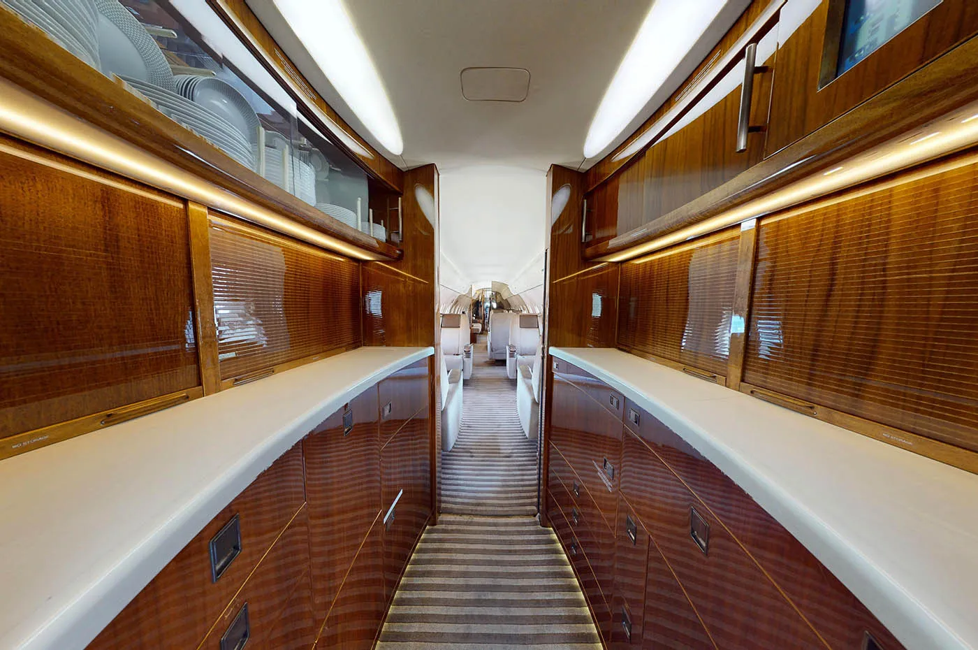 Global 5000 S/N 9188 Galley