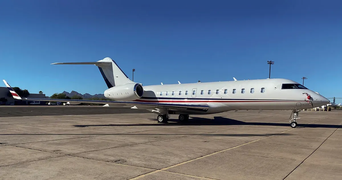 Global 5000 GVFD S/N 9642 Exterior