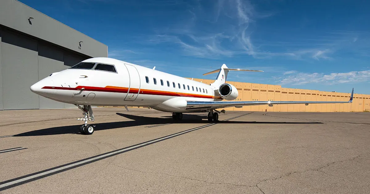 Global Vision 6000 S/N 9785 Exterior