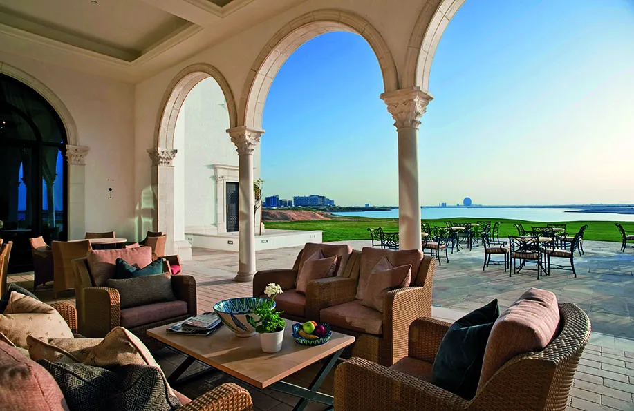 Fauteuils du Abu Dhabi Golf Club