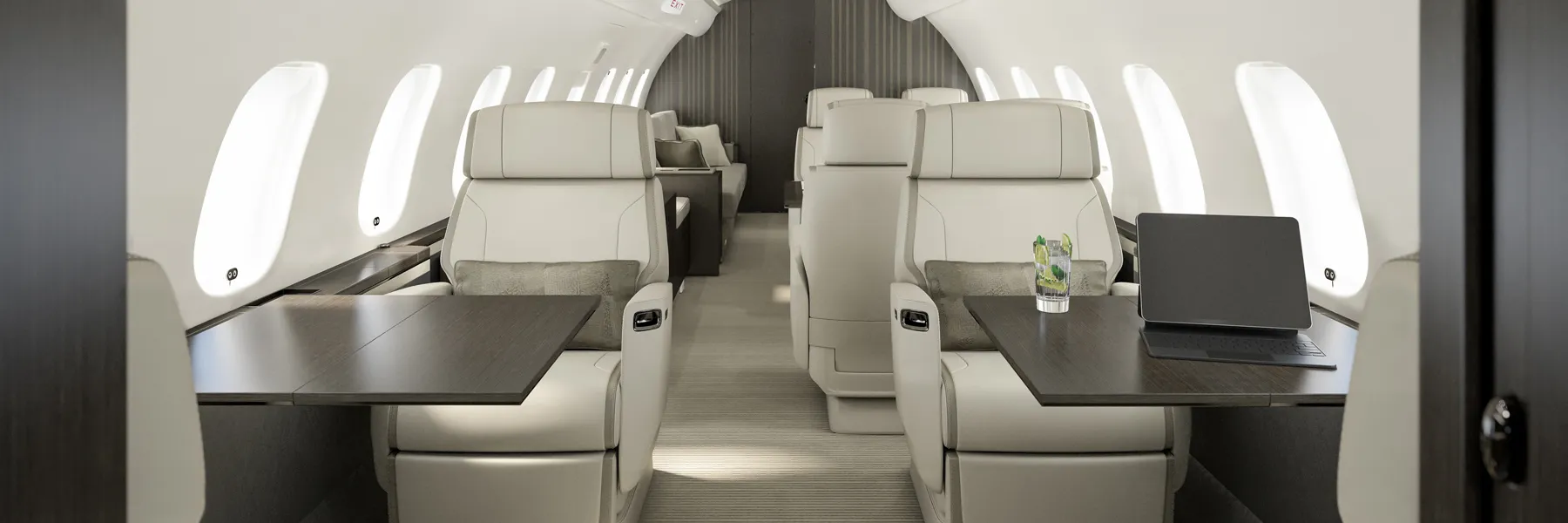 Global 5500 cabin