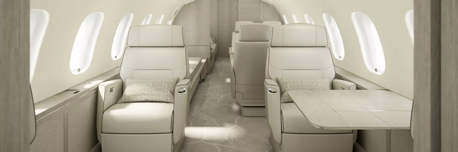 Global 6500 cabin