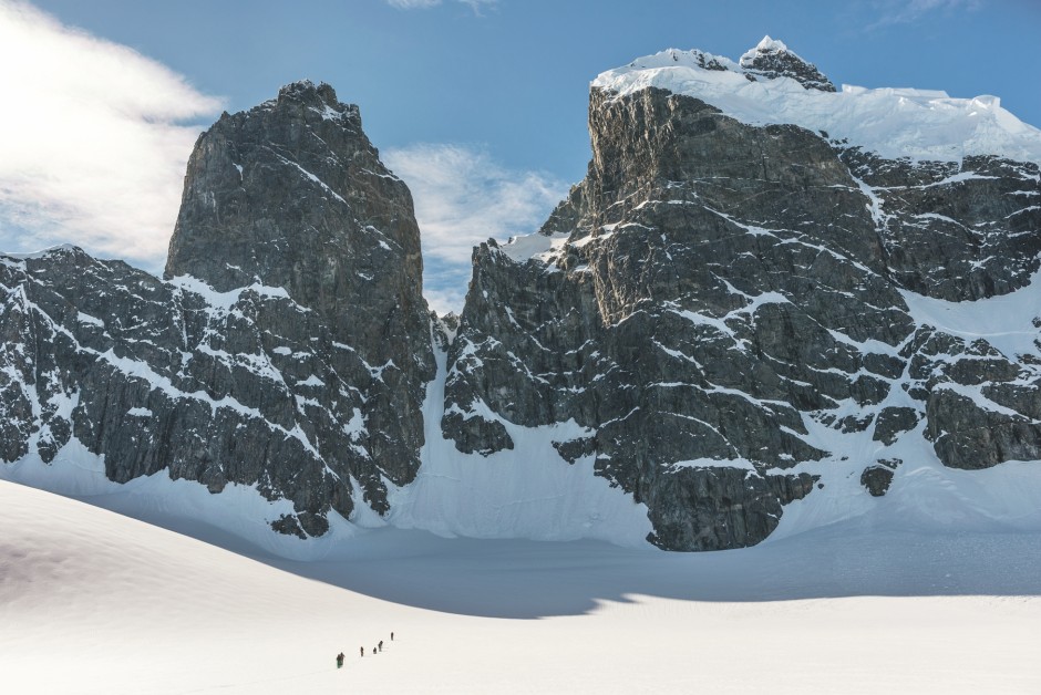 Antarctica’s rugged territory